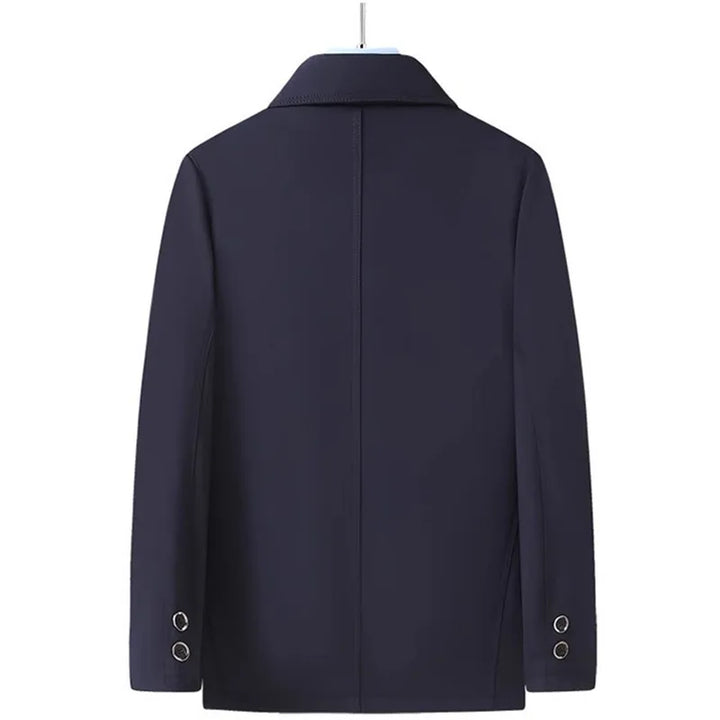 Vegan casual jas met opgestikte zakken en knopen - Samuel