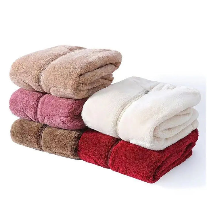 Oversized fleece sweatshirt met capuchon - Norah