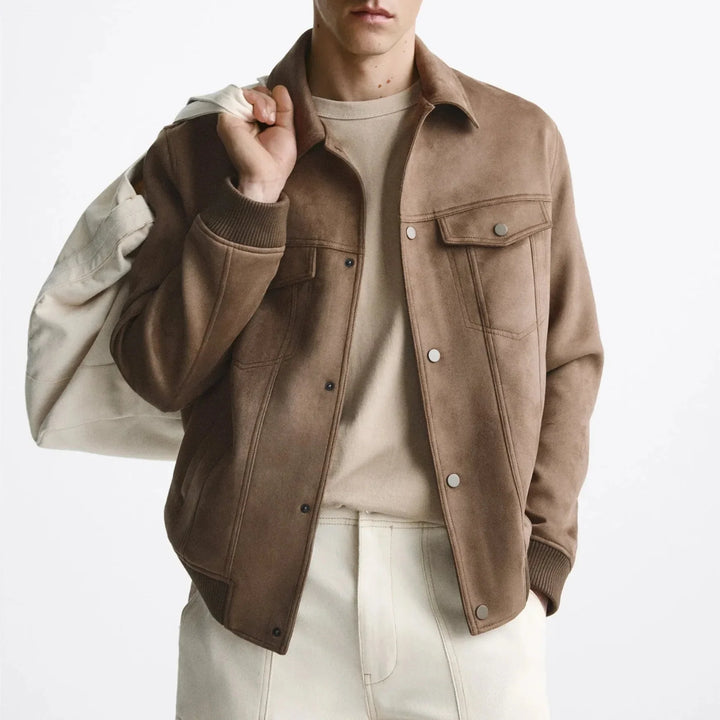 Herenjack met suède-effect - Marceau