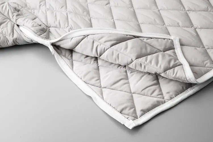 Gewatteerd heren sweatshirt met rits - Adam