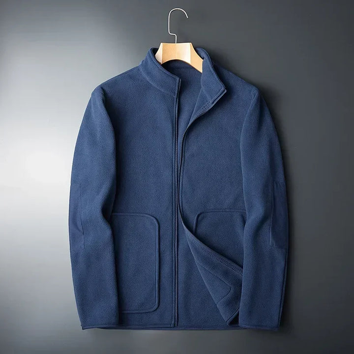 Licht fleecejack voor heren met contrasterende details - Erian