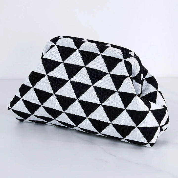 Vrouwen geweven tas lente zomer stijl met gestreept design