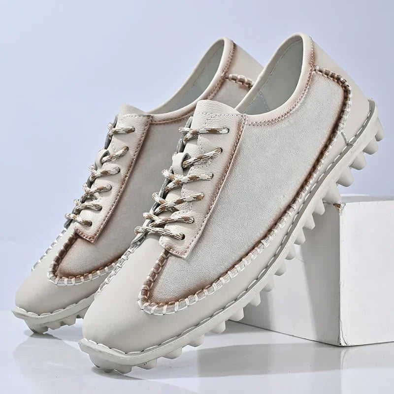 Gepatchte leren schoenen - Robert