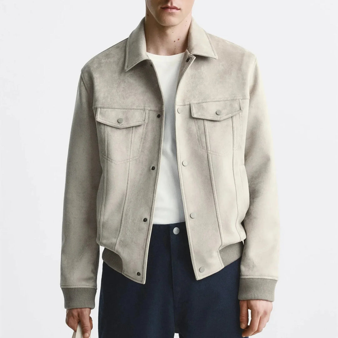 Herenjack met suède-effect - Marceau