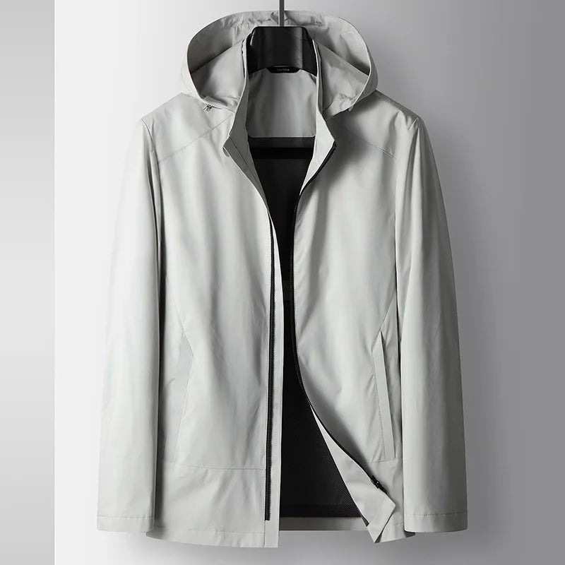 Waterdicht herenjack met capuchon - Nadir