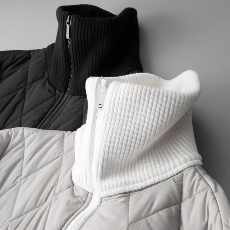 Gewatteerd heren sweatshirt met rits - Adam