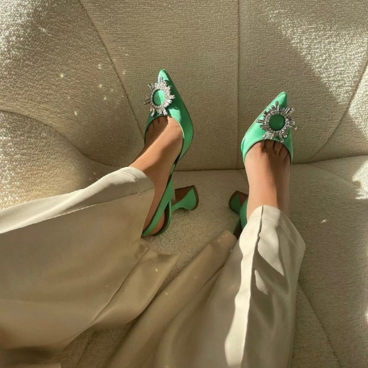 Elisa kristallen pumps dames - glamoureus en elegant