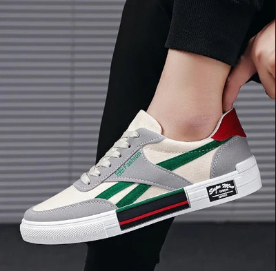 Ady - Casual canvas herenschoenen met dagelijks draagcomfort