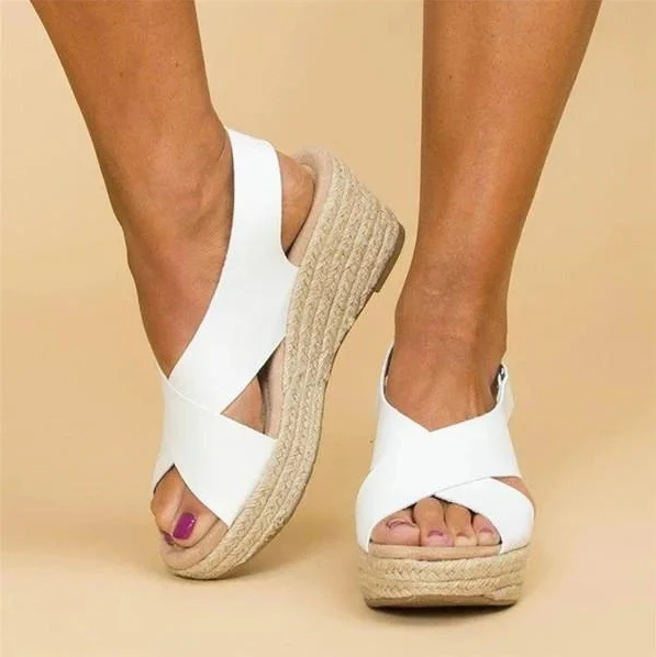 Amanda - Zomerse espadrillesandalen Elgante