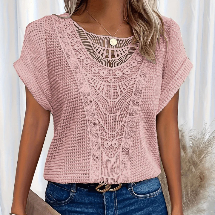 Amelia blouse dames - Luxueus en luchtig