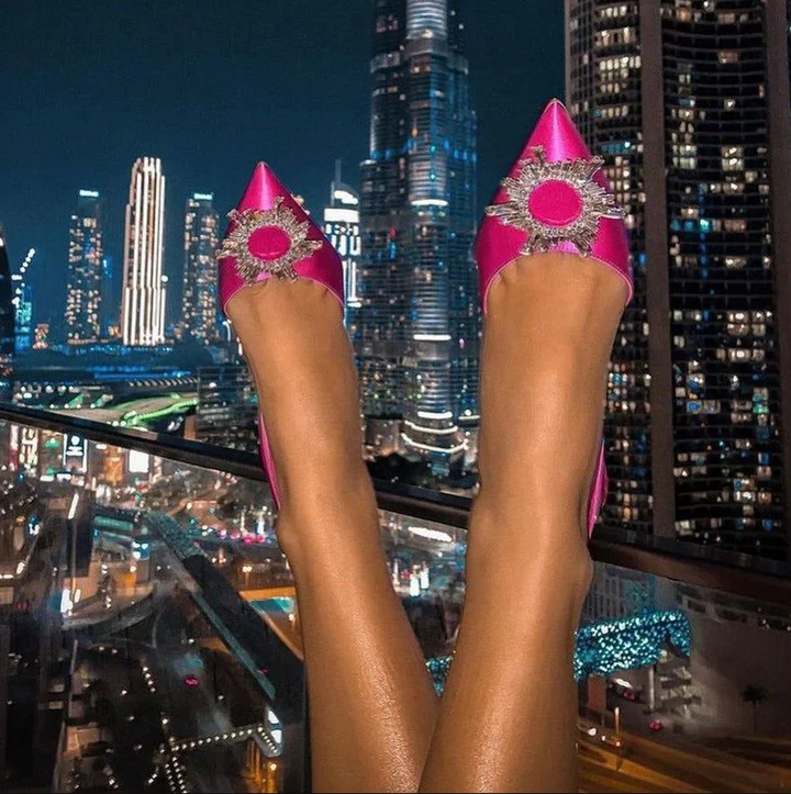 Elisa kristallen pumps dames - glamoureus en elegant