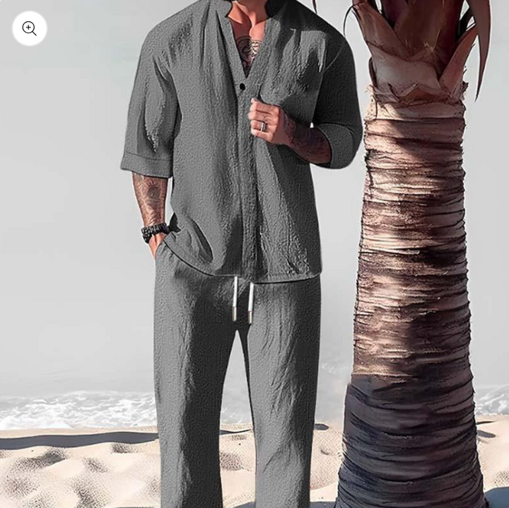 Leon Casual herenset - Comfortabel en modieus