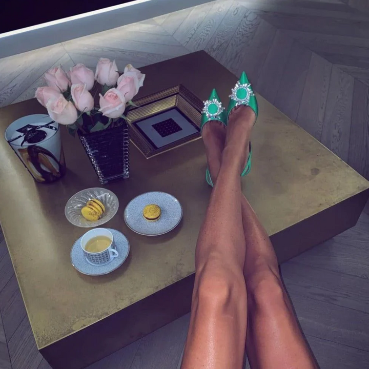 Elisa kristallen pumps dames - glamoureus en elegant