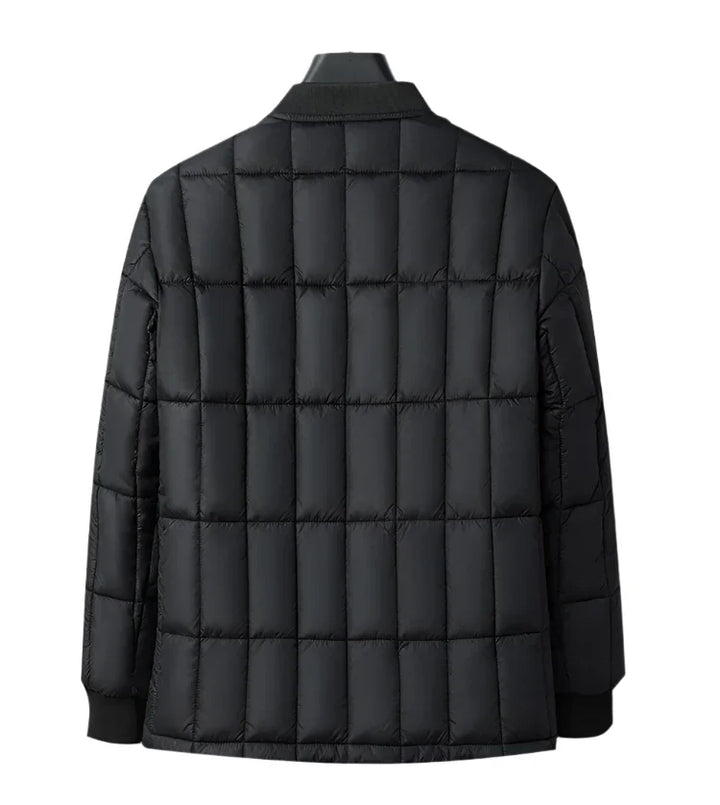 Gewatteerd lichtgewicht herenjack in beige - Noud