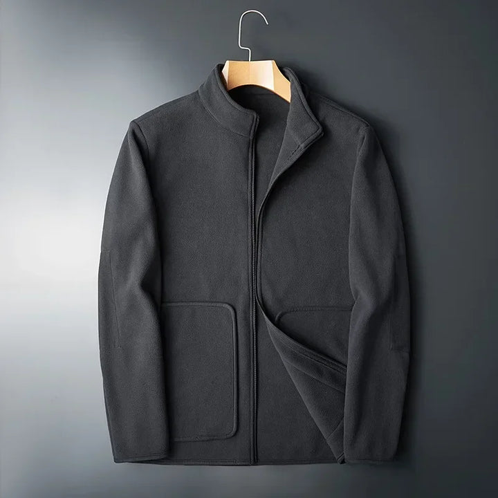 Licht fleecejack voor heren met contrasterende details - Erian