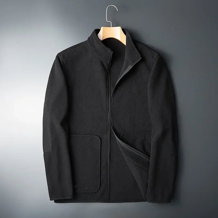 Licht fleecejack voor heren met contrasterende details - Erian