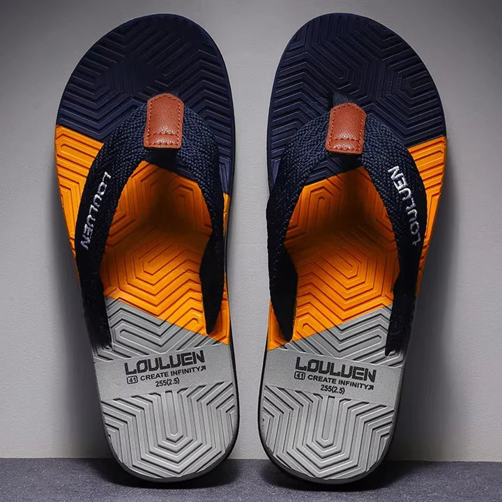Sandalen met geweven zool voor heren - Peter