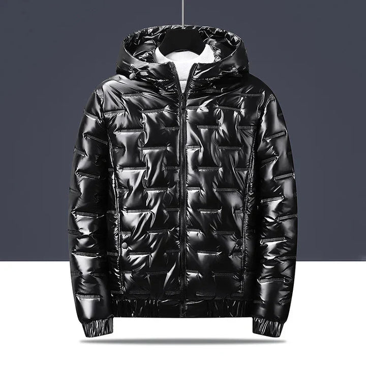 Gewatteerd herenjack met capuchon - Luuk