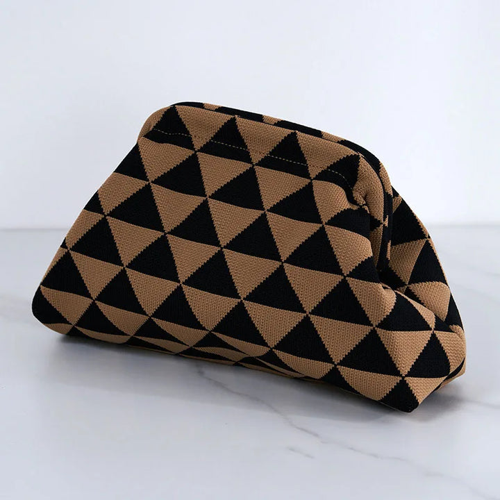 Vrouwen geweven tas lente zomer stijl met gestreept design