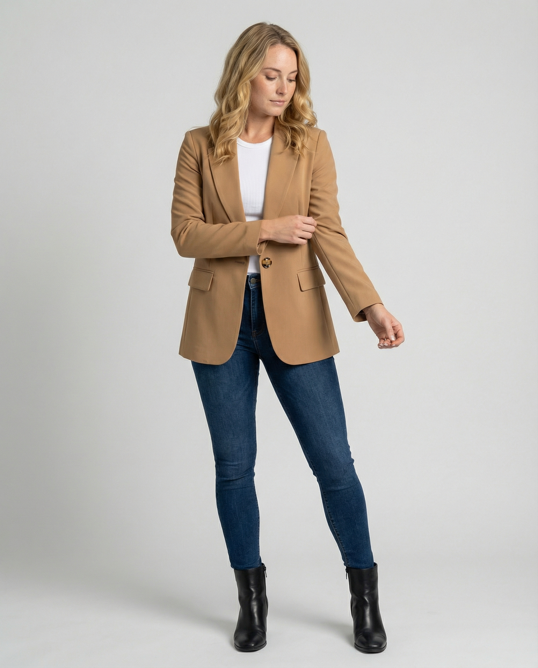 Klassieke blazer met knoopsluiting - Irmina