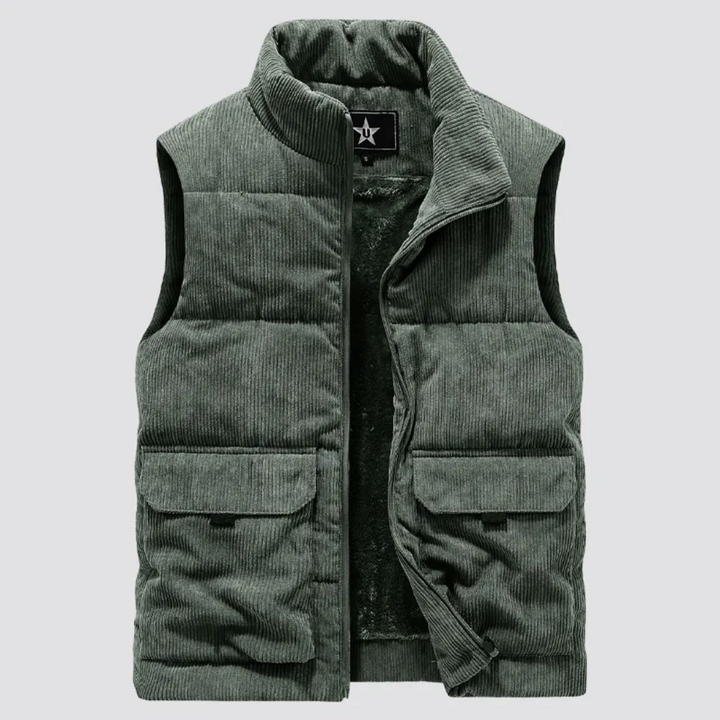 Gewatteerd corduroy herengilet - Norbert