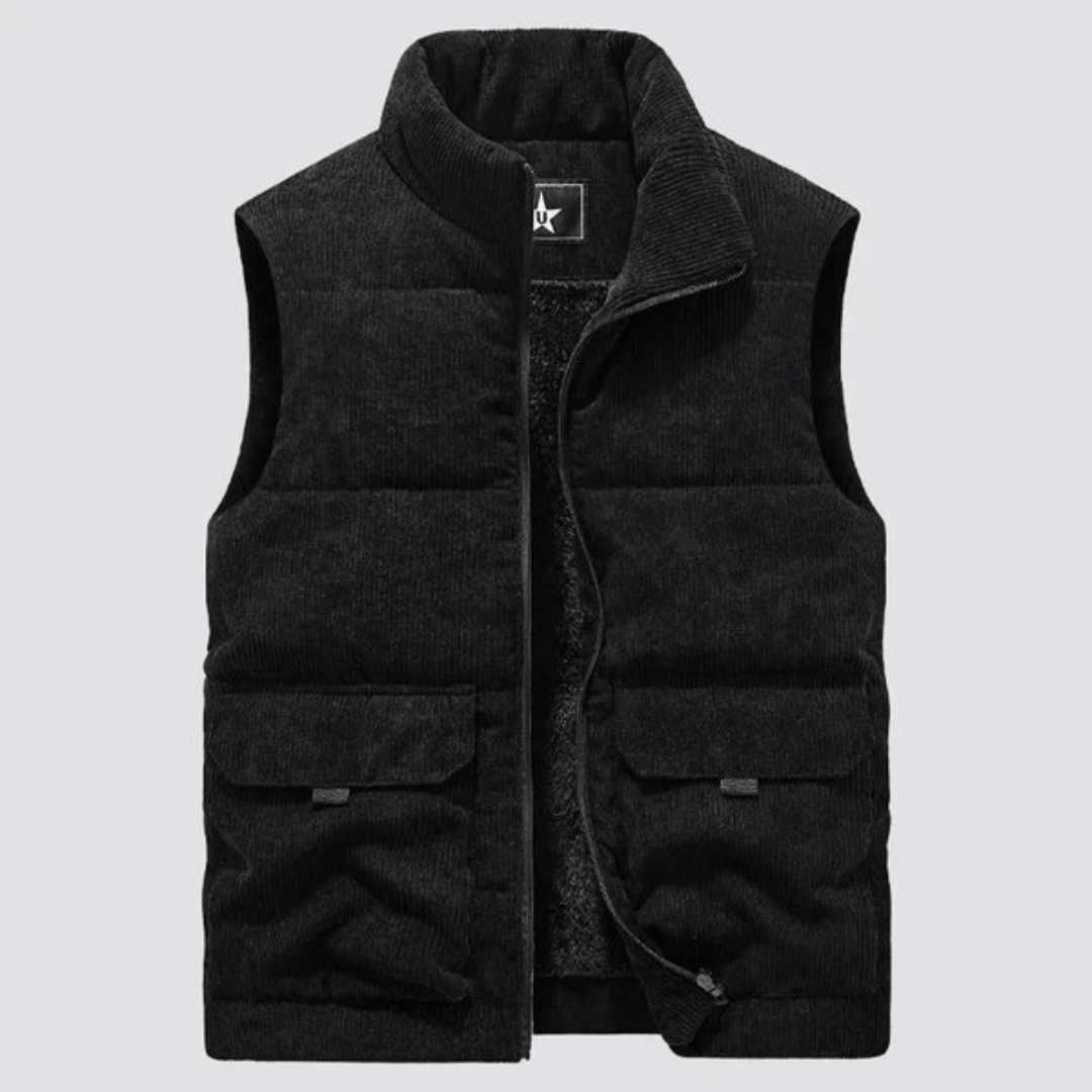 Gewatteerd corduroy herengilet - Norbert