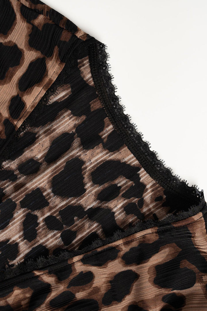 Damesblouse met lange mouwen en v-hals - Camila