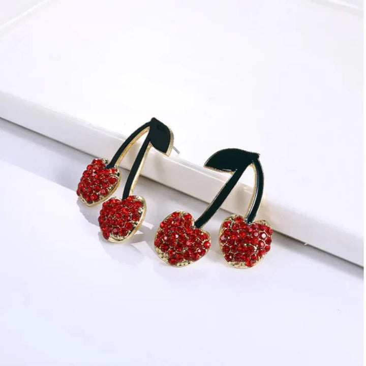 Zomerkristallen oorbellen voor dames - Anika