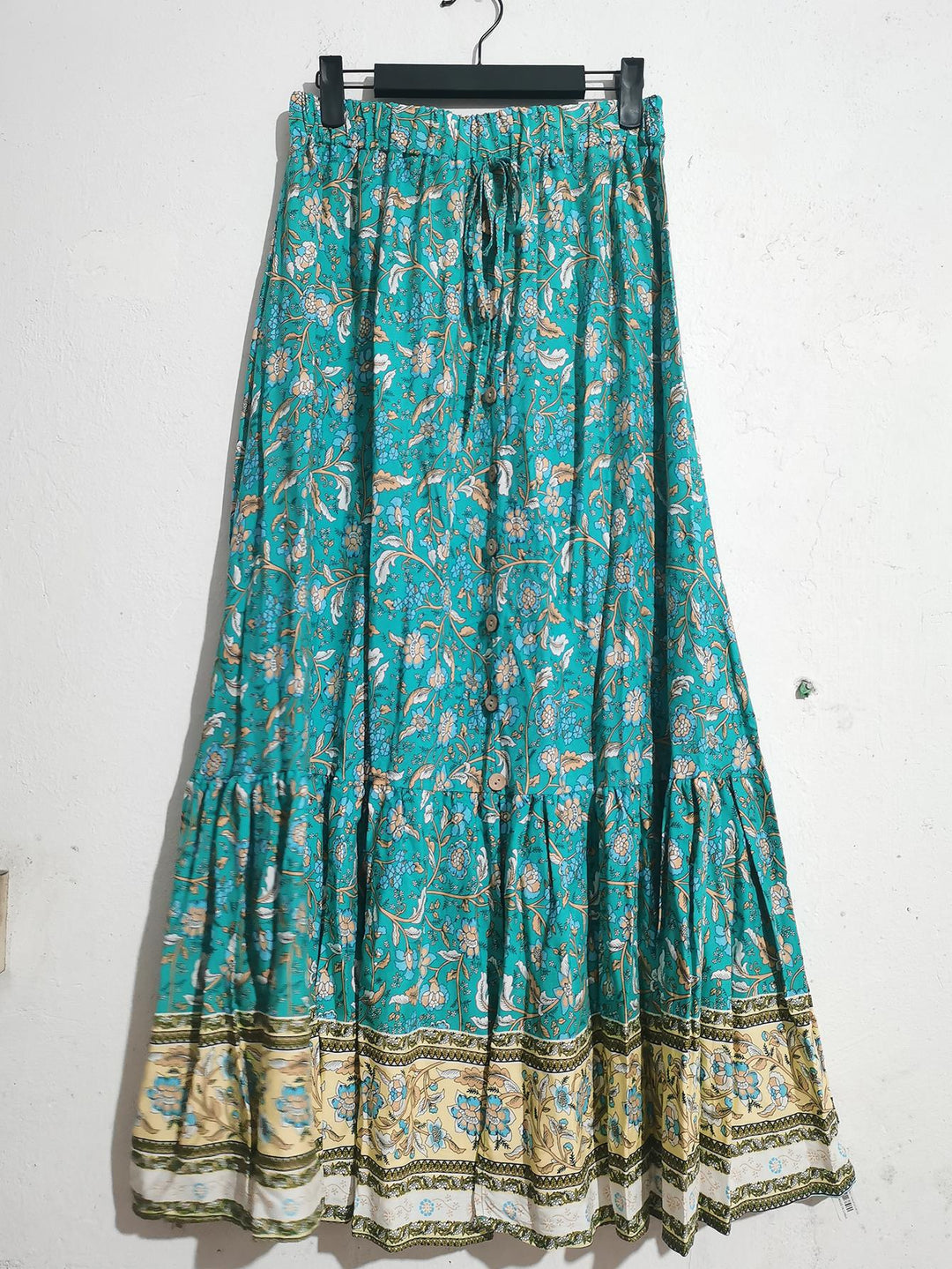 Damesrok met hoge taille en split in zomerstijl - Liora