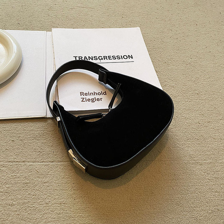 Matte schoudertas in Franse stijl - Solenne