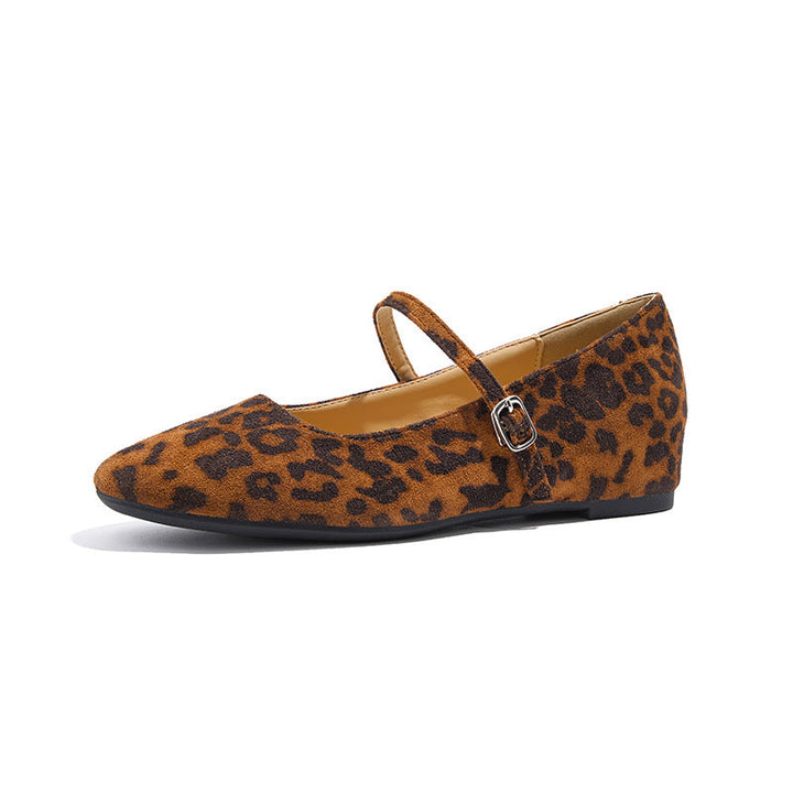 Ballerina pumps met riem en gesp - Tatsuki