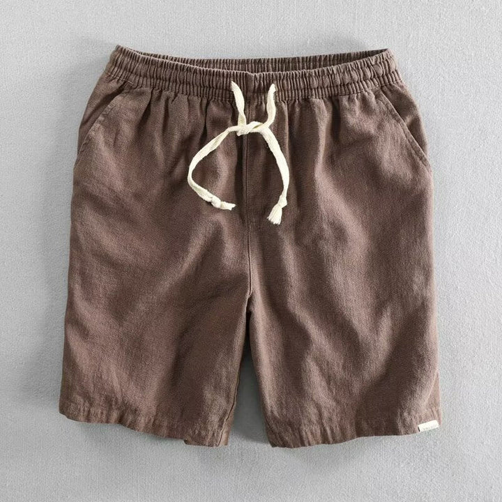 Vrijetijdsshort met elastische taille en koord voor heren - Jason