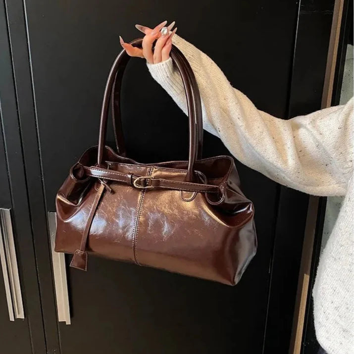 Herfstachtige draagtas - Miray