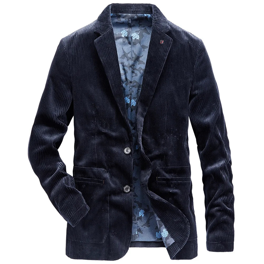 Corduroy blazer met knoopsluiting - Emmett