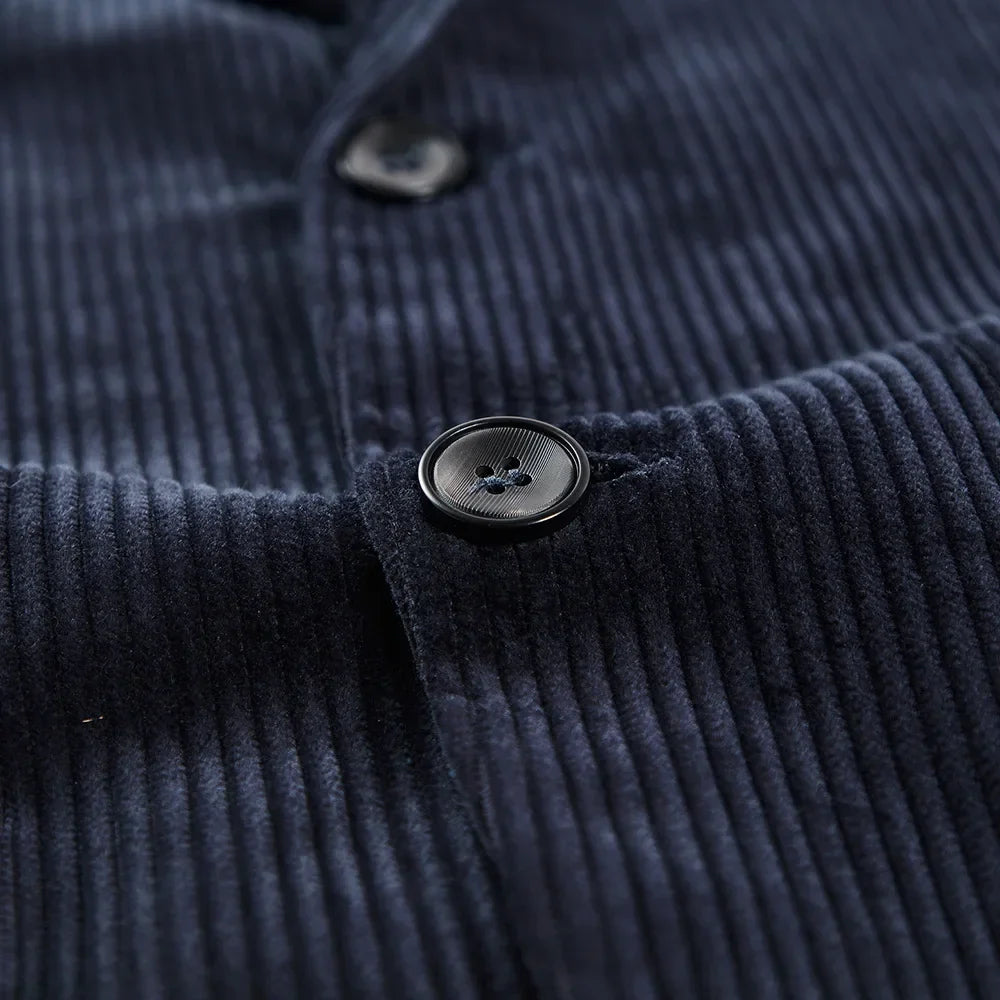 Corduroy blazer met knoopsluiting - Emmett