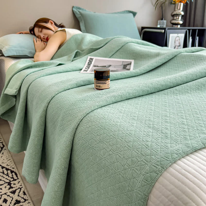 Katoenen sprei van mousseline