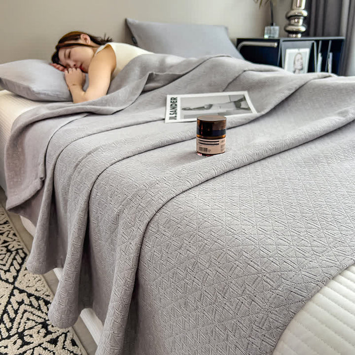 Katoenen sprei van mousseline