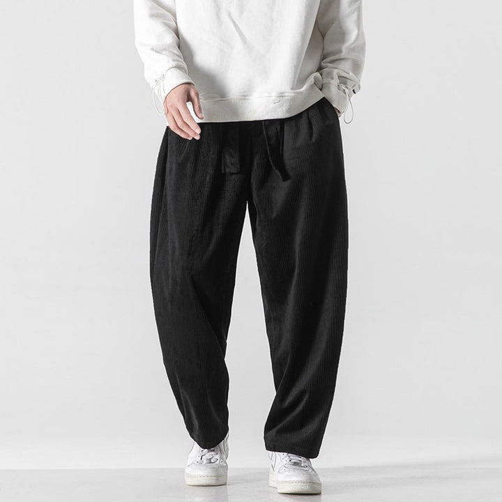 Man corduroy broek baggy - Fabrizio