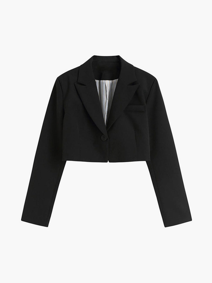 Korte blazer voor dames in tailleurstijl - Selina