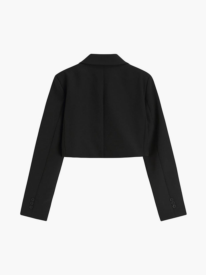 Korte blazer voor dames in tailleurstijl - Selina