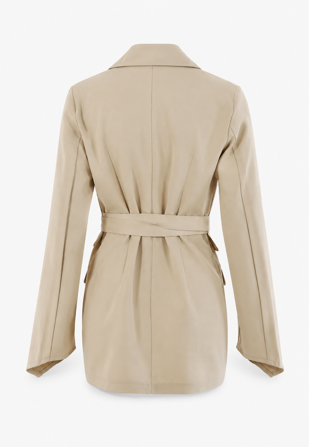 Getailleerde damesblazer met riem - Mila