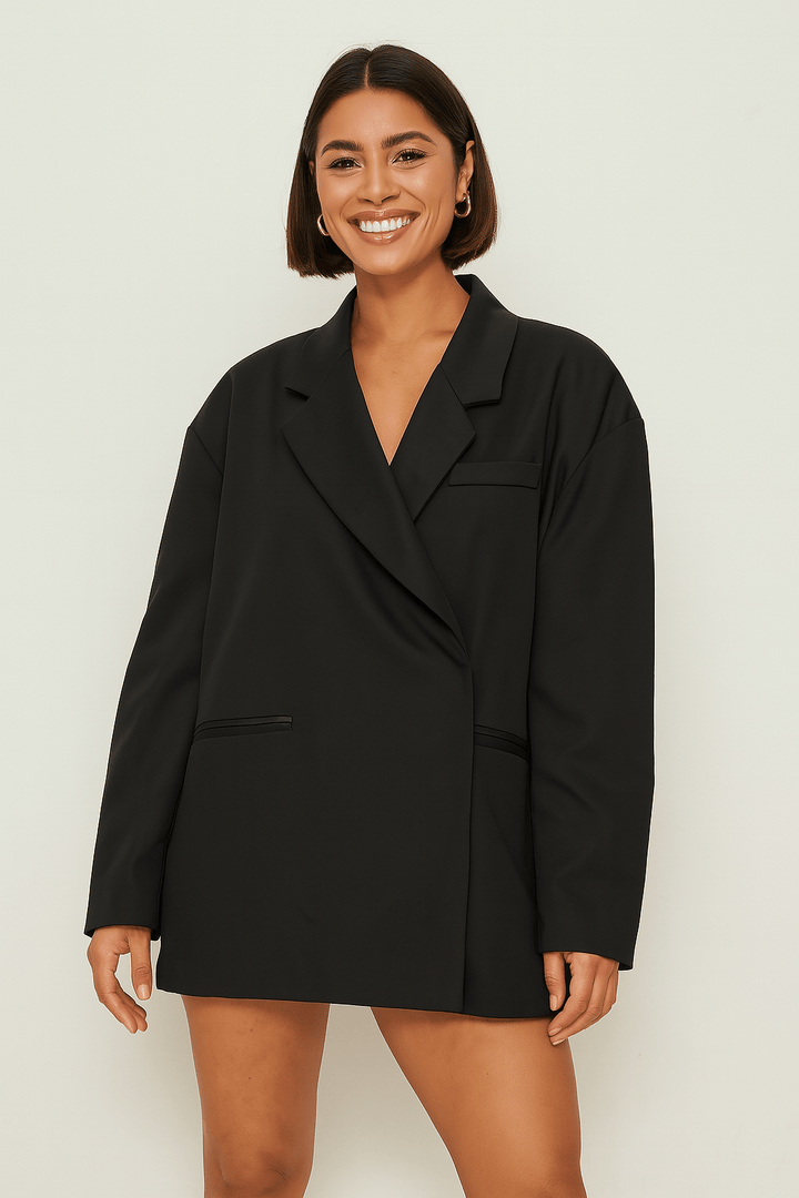 Oversized blazer voor dames met revers - Maja