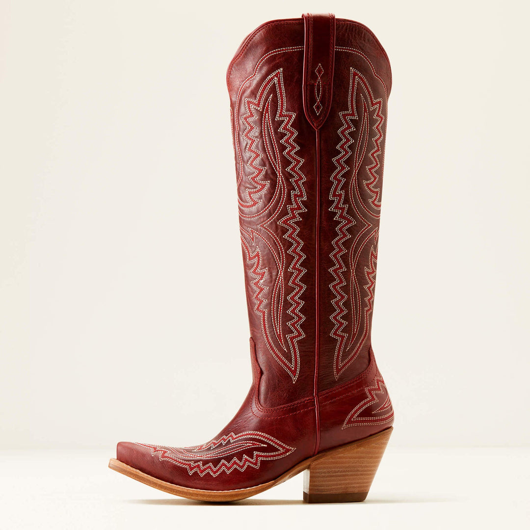 Hoge cowboylaarzen voor dames met borduursels - Annelie