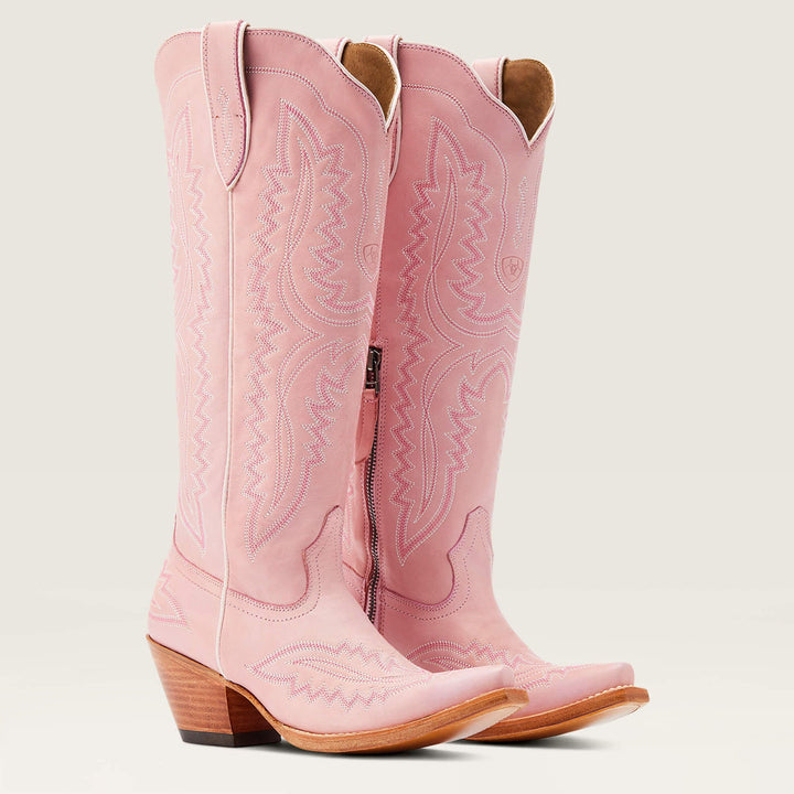 Hoge cowboylaarzen voor dames met borduursels - Annelie