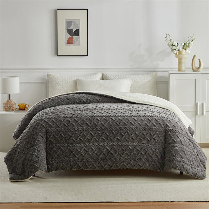 Winterdekbed met thermische quilting