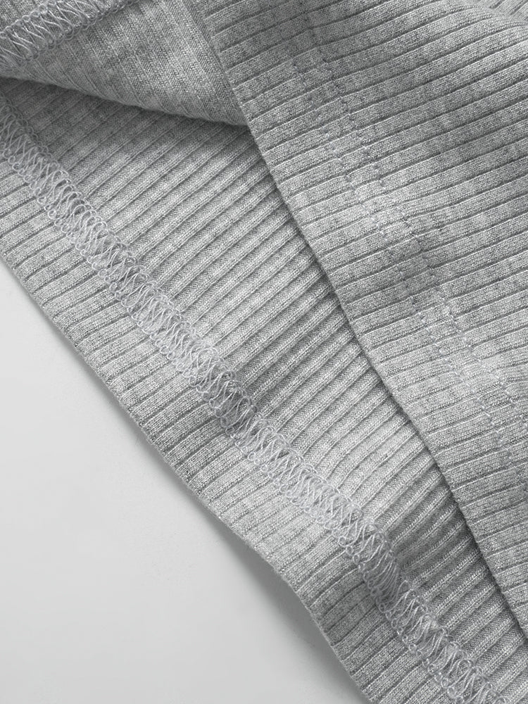 Fanny - Tweedelige set met V-hals en effen broek