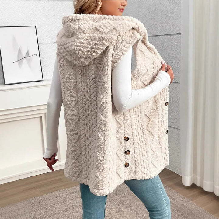 Damesgilet met capuchon - Aria
