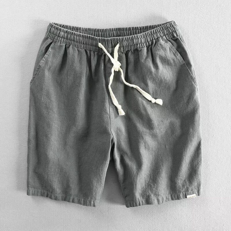 Vrijetijdsshort met elastische taille en koord voor heren - Jason