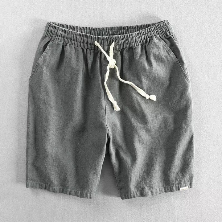 Vrijetijdsshort met elastische taille en koord voor heren - Jason