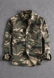 Groen/grijs camouflage